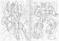 Preview: BRUNNEN Ausmalheft Robot Heroes | 32 Blatt